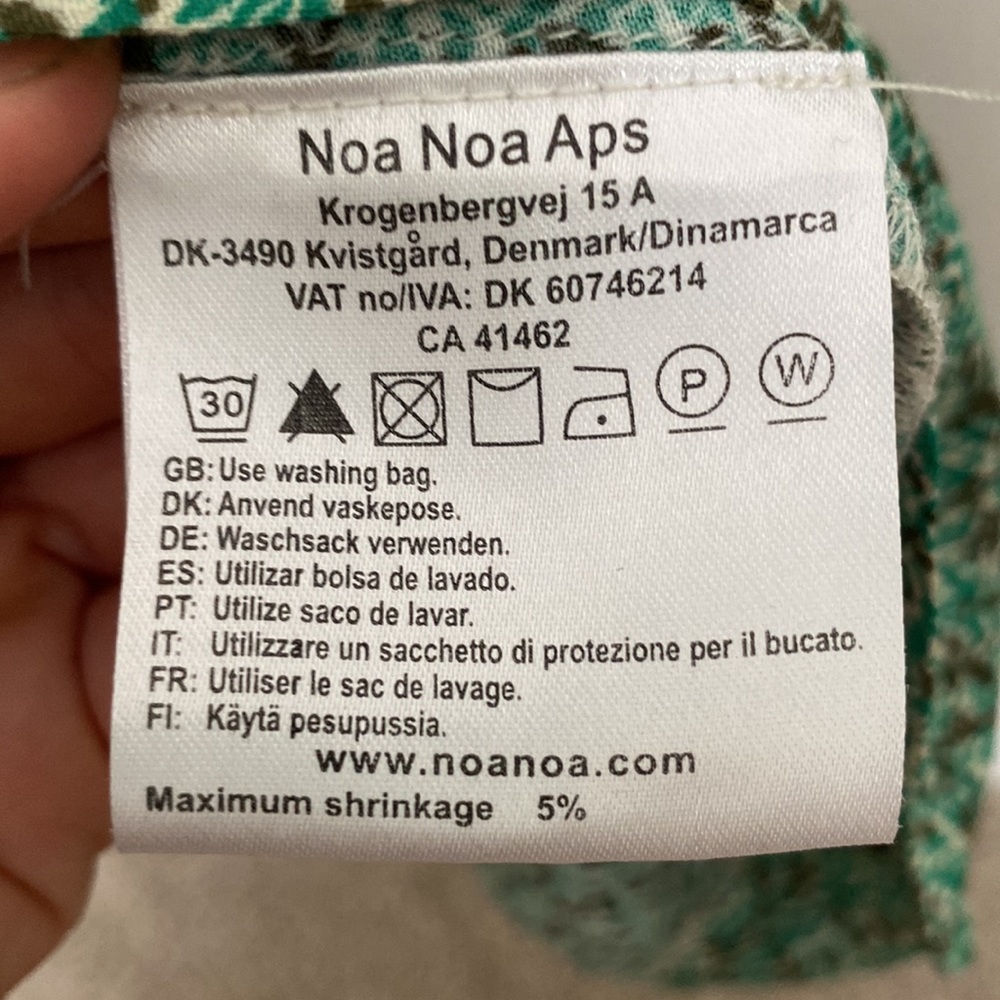 NOA NOA XS green dress - Picture 12 of 13